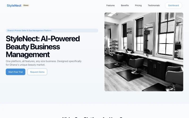 The StyleNect website