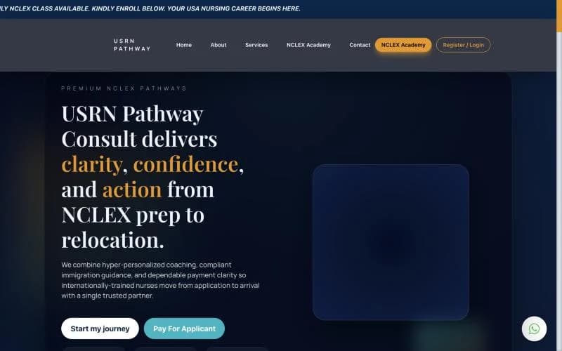 The USRN Pathway Consult website